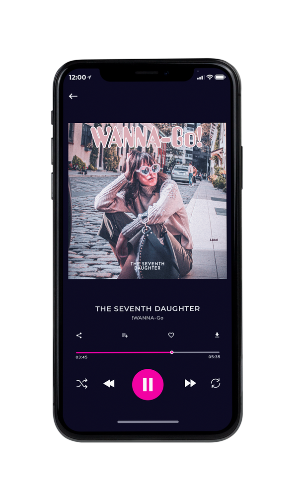 Tablet view of Premade Pop Album Cover - Pink Swan #2402 | AlbumArtZone*