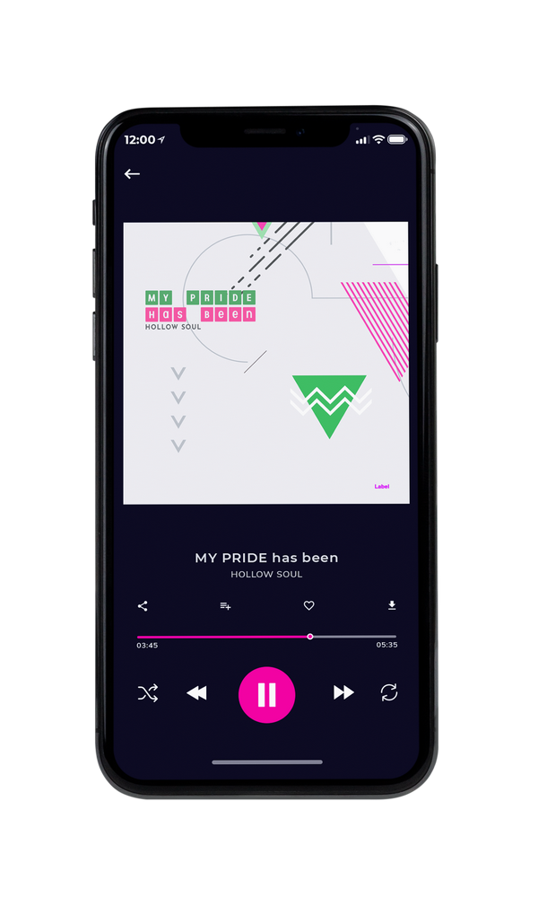 Tablet view of Premade EDM, House & Dub Album Cover - Concrete #2440 | AlbumArtZone*