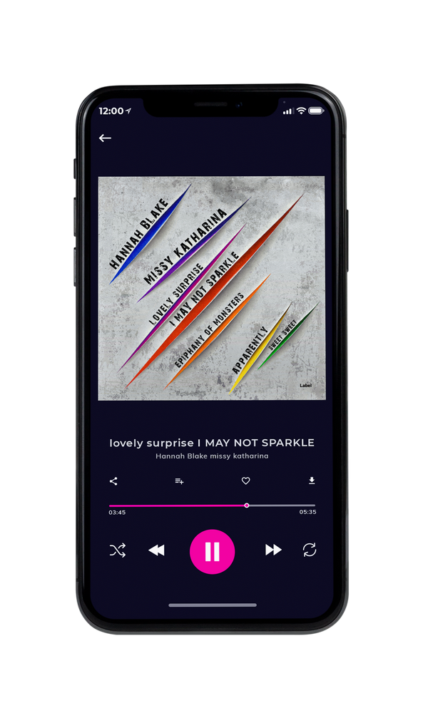 Tablet view of Premade Soundtrack Album Album Cover - Mist Gray #2443 | AlbumArtZone*