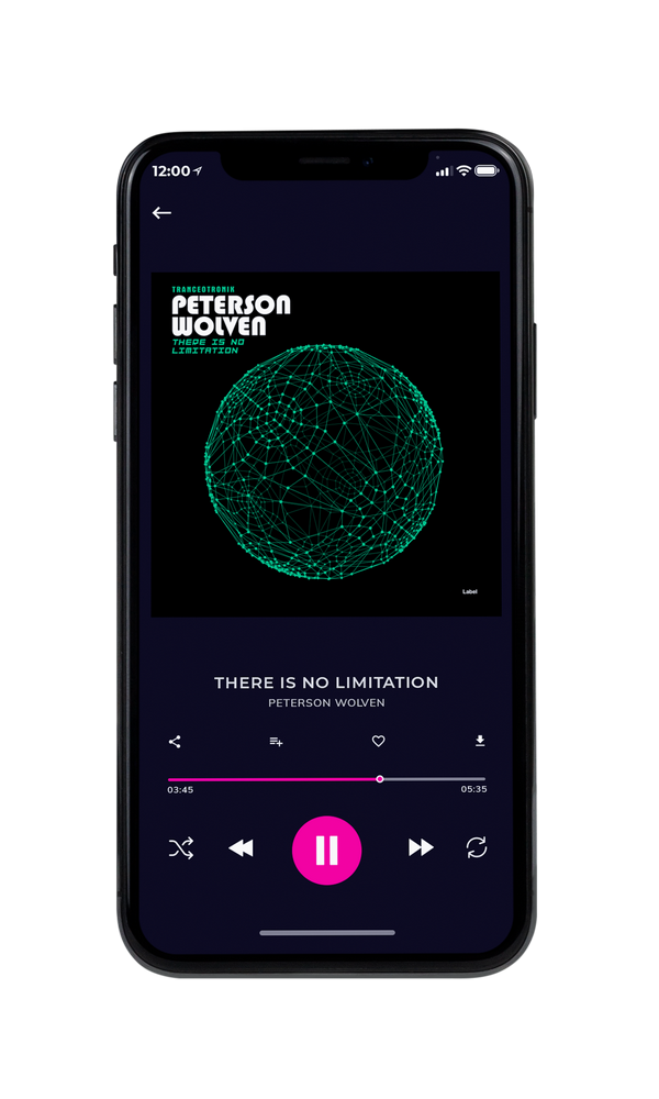 Tablet view of Premade Electronica & Ambient Album Cover - Racing Green #2467 | AlbumArtZone*