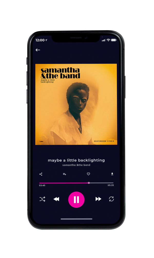 Tablet view of Premade Electronica & Ambient Album Cover - Sandy Brown #2520 | AlbumArtZone*