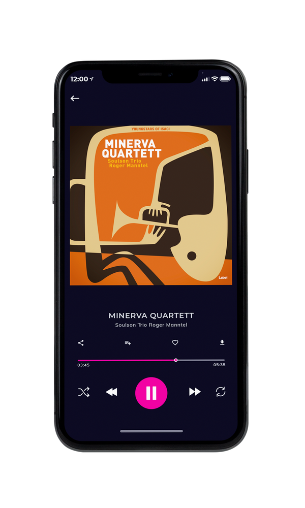 Tablet view of Premade Traditional Jazz & Blues Album Cover - Red Damask #2528 | AlbumArtZone*