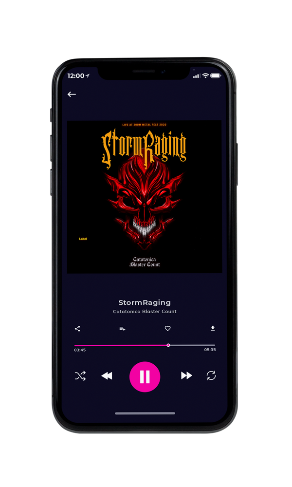 Tablet view of Premade Heavy Metal & Gothic Metal Album Cover - Orange Roughy #2544 | AlbumArtZone*