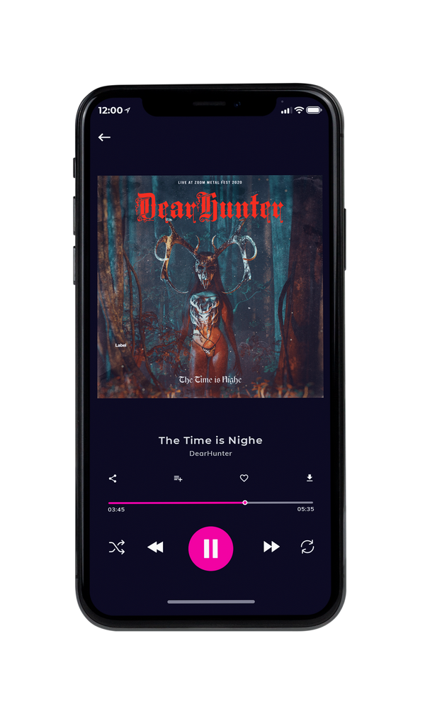 Tablet view of Premade Heavy Metal & Gothic Metal Album Cover - Ship Gray #2547 | AlbumArtZone*