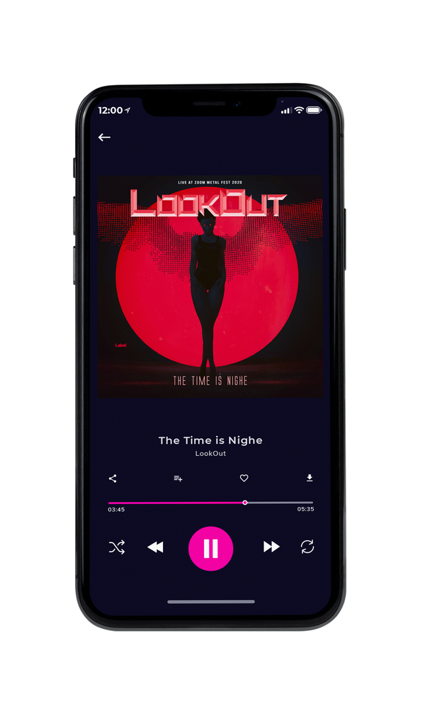 Tablet view of Premade EDM, House & Dub Album Cover - Brick Red #2548 | AlbumArtZone*