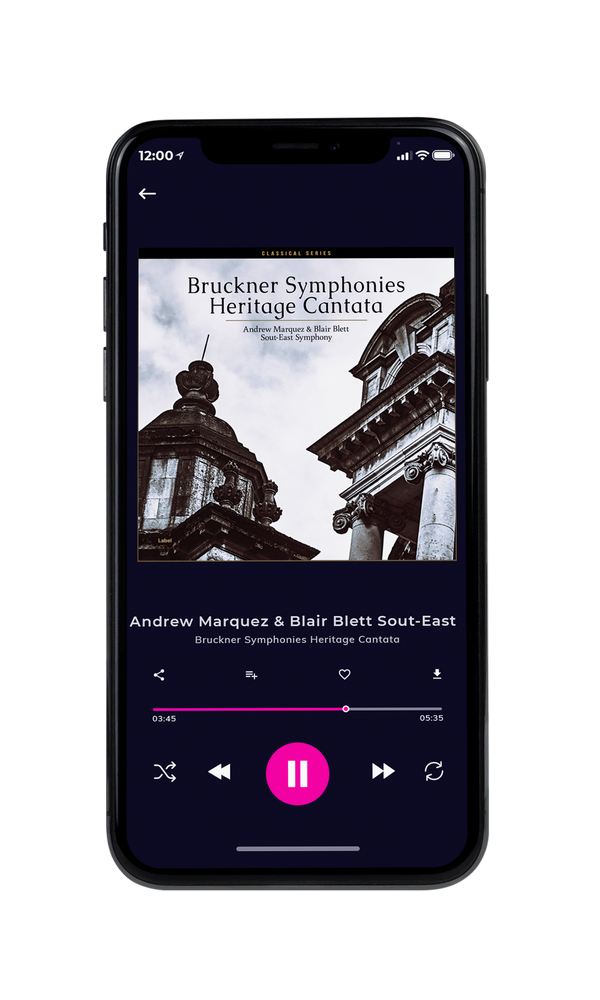 Tablet view of Premade Classical & Romantic Music Album Cover - Mischka #2585 | AlbumArtZone*