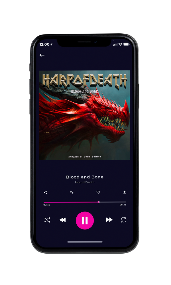 Tablet view of Premade Heavy Metal & Gothic Metal Album Cover - Dune #2618 | AlbumArtZone*