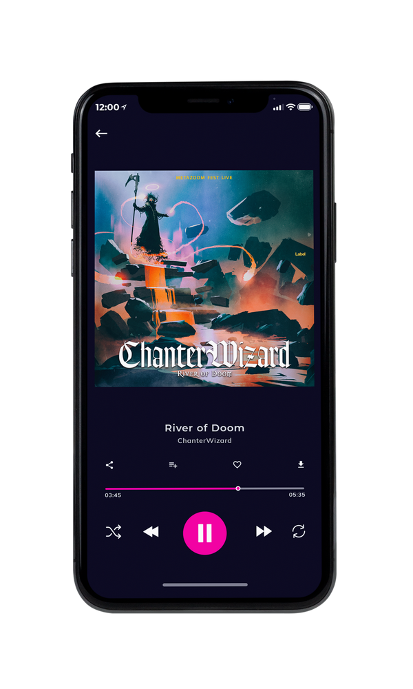 Tablet view of Premade Heavy Metal & Gothic Metal Album Cover - Oriental Pink #2636 | AlbumArtZone*