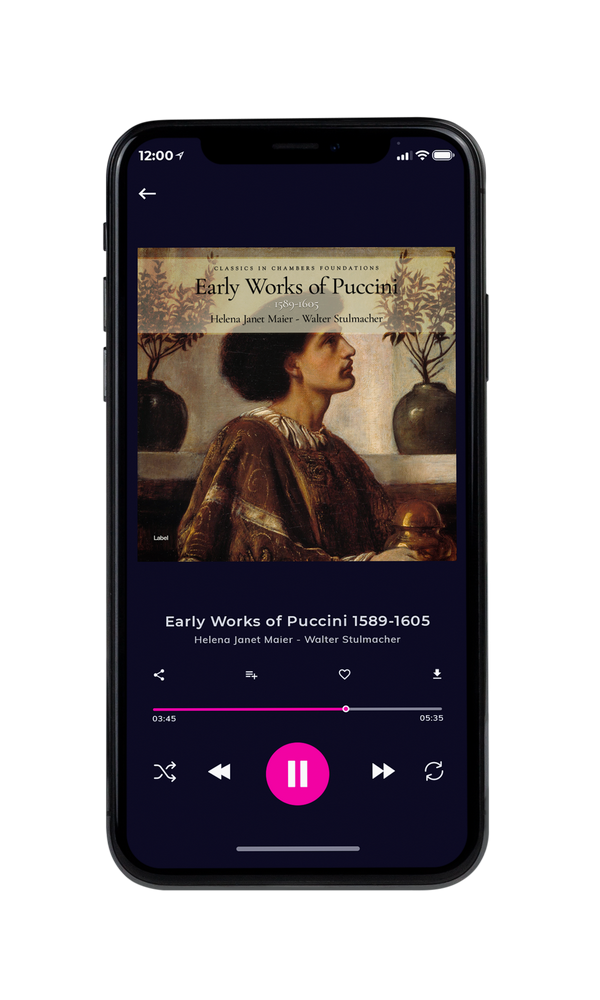Tablet view of Premade Classical & Romantic Music Album Cover - Bistre #2667 | AlbumArtZone*