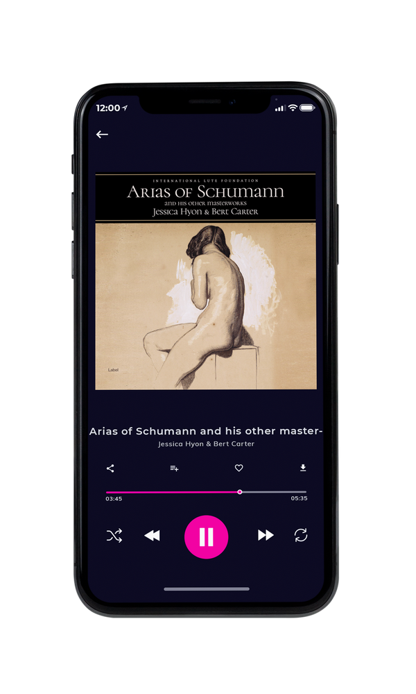 Tablet view of Premade Classical & Romantic Music Album Cover - Pavlova #2684 | AlbumArtZone*