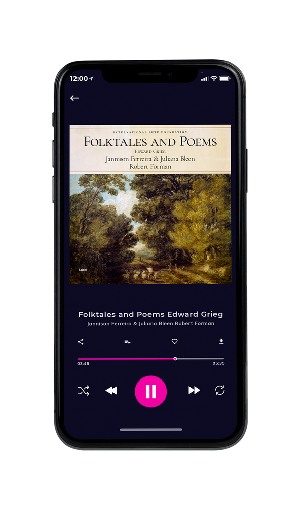 Tablet view of Premade Classical & Romantic Music Album Cover - Iroko #2686 | AlbumArtZone*