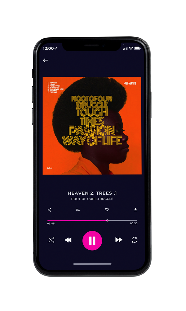 Tablet view of Premade Pop Album Cover - Red Stage #2792 | AlbumArtZone*