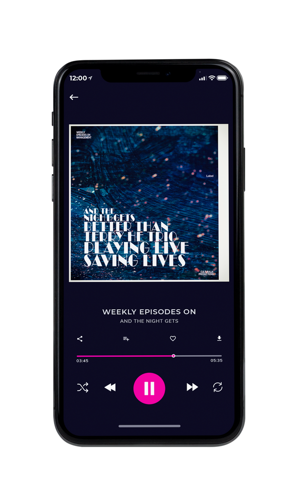Tablet view of Premade Contemporary Music Album Cover - Blue Zodiac #2831 | AlbumArtZone*