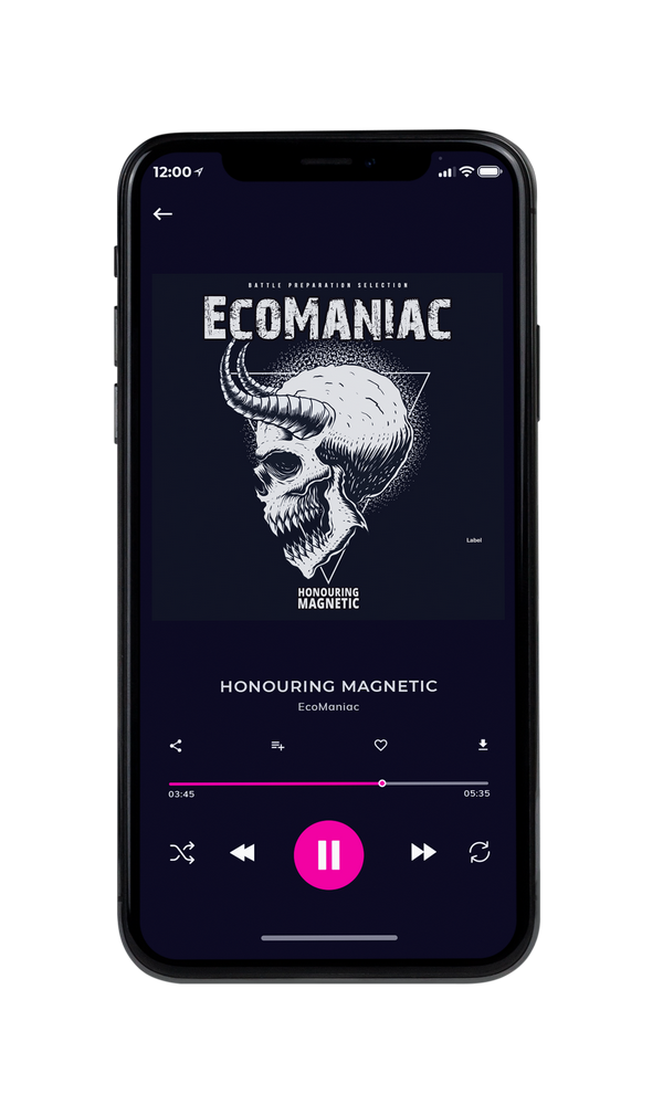 Tablet view of Premade Heavy Metal & Gothic Metal Album Cover - Quill Gray #2875 | AlbumArtZone*