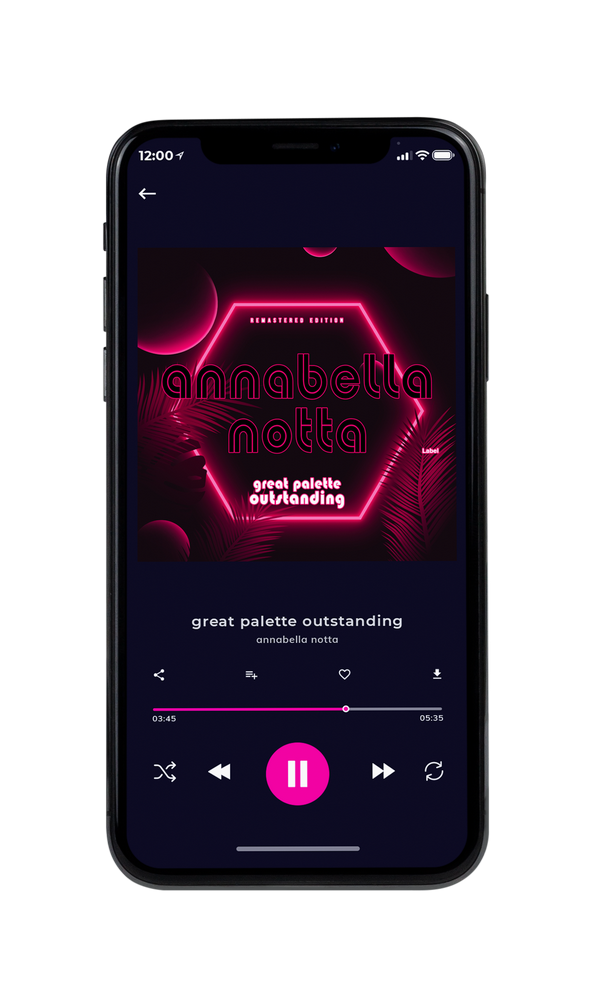Tablet view of Premade EDM, House & Dub Album Cover - Aubergine #2904 | AlbumArtZone*