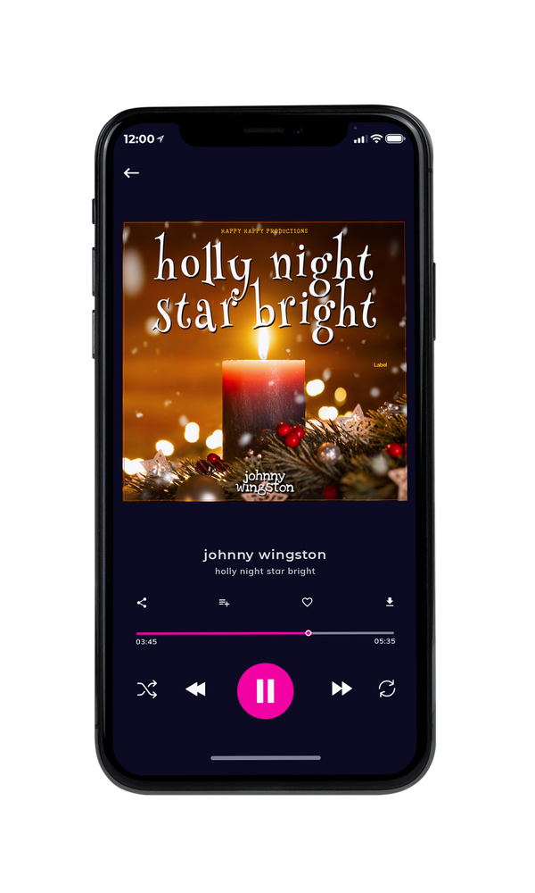 Tablet view of Premade Christmas Music Book Cover - Van Cleef #2972 | AlbumArtZone*