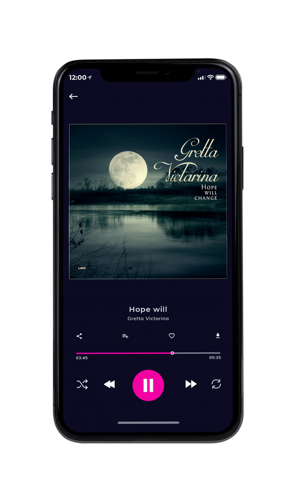 Tablet view of Premade Podcast Album Cover - Mirage #2978 | AlbumArtZone*