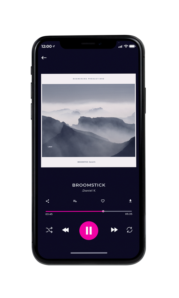 Tablet view of Premade Pop Album Cover - Pale Slate #3061 | AlbumArtZone*