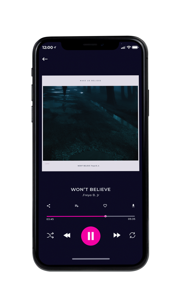 Tablet view of Premade Pop Album Cover - Ebb #3067 | AlbumArtZone*