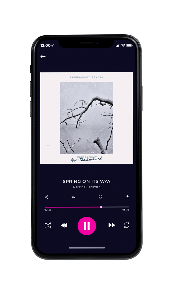 Tablet view of Premade Country & Acoustic Album Cover - Ebb #3092 | AlbumArtZone*