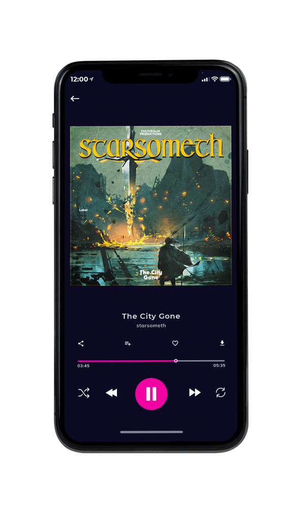 Tablet view of Premade Rock,Punk & Alternative Album Cover - Lunar Green #3169 | AlbumArtZone*