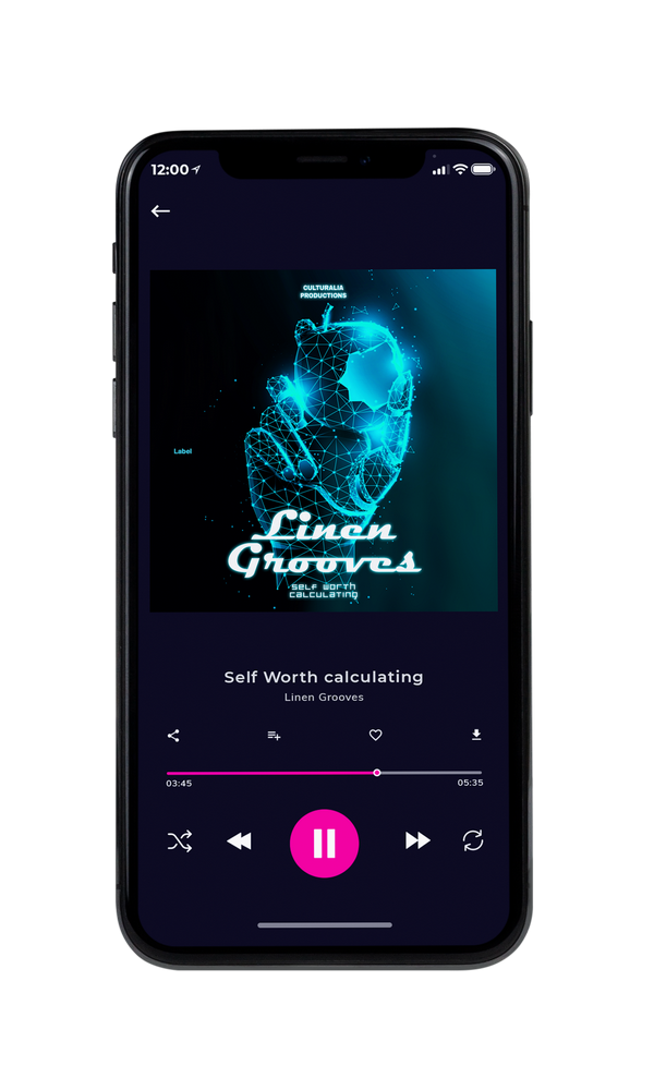 Tablet view of Premade Funk & Fusion Album Cover - Black Pearl #3204 | AlbumArtZone*