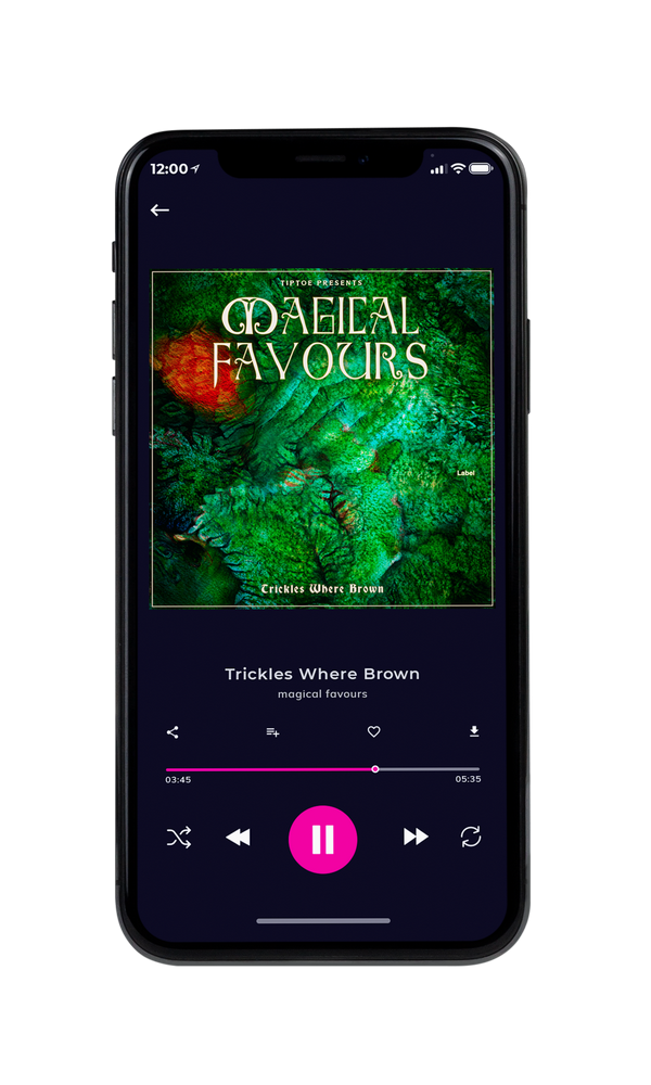 Tablet view of Premade Indie & Folk Music Album Cover - Parsley #3271 | AlbumArtZone*