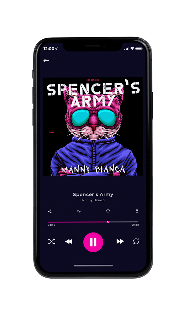 Tablet view of Premade Hip-hop, Rap & Trap Album Cover - Puce #3369 | AlbumArtZone*