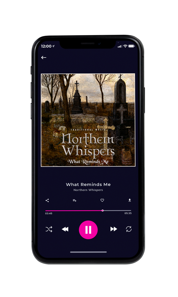 Tablet view of Premade Indie & Folk Music Album Cover - Akaroa #3391 | AlbumArtZone*