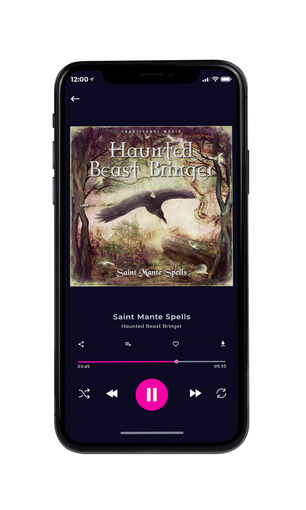 Tablet view of Premade Indie & Folk Music Album Cover - Kabul #3395 | AlbumArtZone*