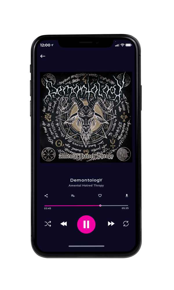 Tablet view of Premade Heavy Metal & Gothic Metal Album Cover - Tea #3452 | AlbumArtZone*