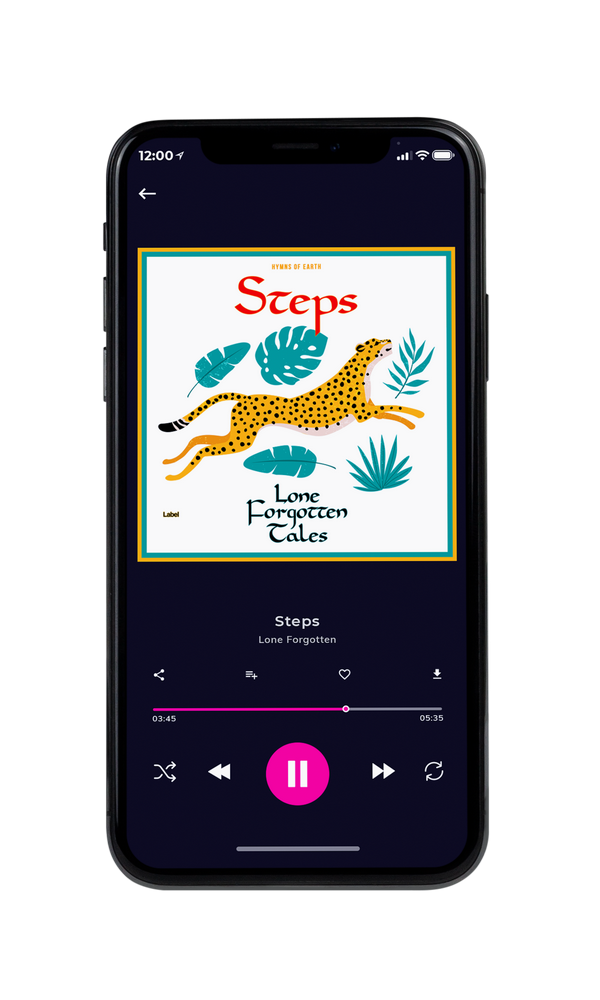 Tablet view of Premade Indie & Folk Music Album Cover - Lochinvar #3460 | AlbumArtZone*