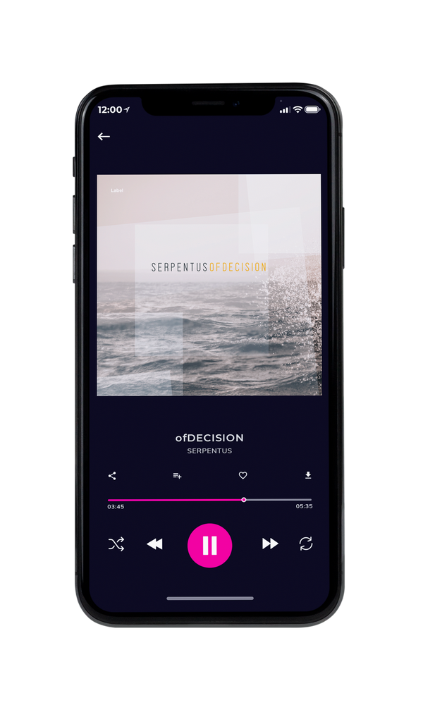 Tablet view of Premade Pop Album Cover - Swirl #3471 | AlbumArtZone*