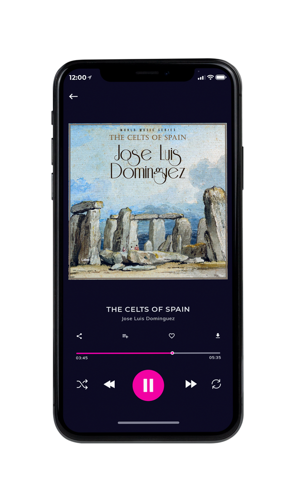 Tablet view of Premade Indie & Folk Music Album Cover - Pumice #3490 | AlbumArtZone*