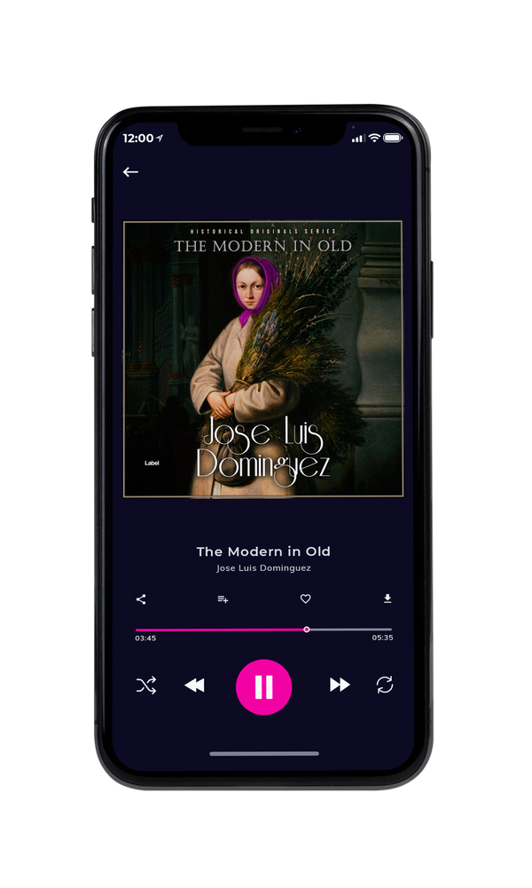 Tablet view of Premade Classical & Romantic Music Album Cover - Rangoon Green #3491 | AlbumArtZone*