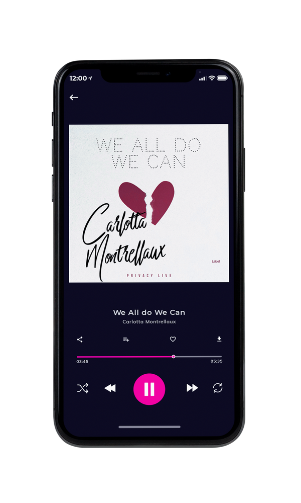Tablet view of Premade Pop Album Cover - Cararra #3514 | AlbumArtZone*