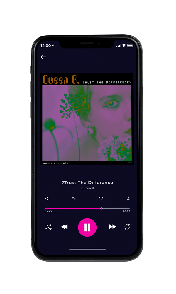 Tablet view of Premade Pop Album Cover - Old Lavender #3529 | AlbumArtZone*