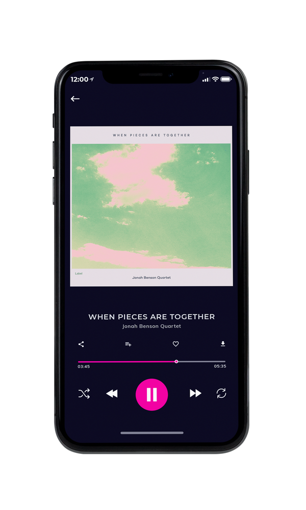 Tablet view of Premade Pop Album Cover - Green Mist #3538 | AlbumArtZone*