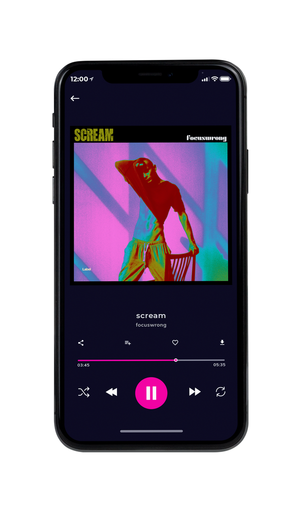 Tablet view of Premade Pop Album Cover - Lavender Purple #3558 | AlbumArtZone*