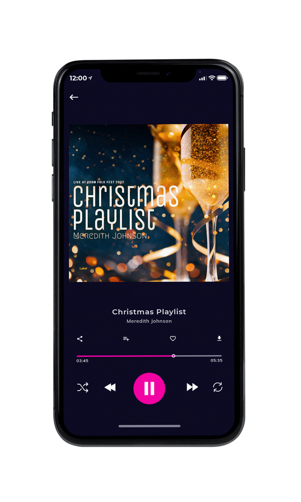 Tablet view of Premade Christmas Music Book Cover - Whiskey #3638 | AlbumArtZone*