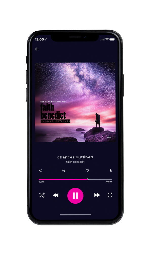 Tablet view of Premade Pop Album Cover - Trendy Pink #3647 | AlbumArtZone*