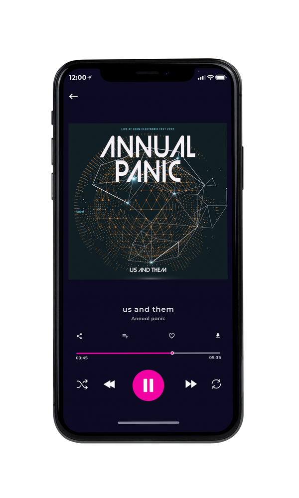 Tablet view of Premade EDM, House & Dub Album Cover - Bunker #3686 | AlbumArtZone*