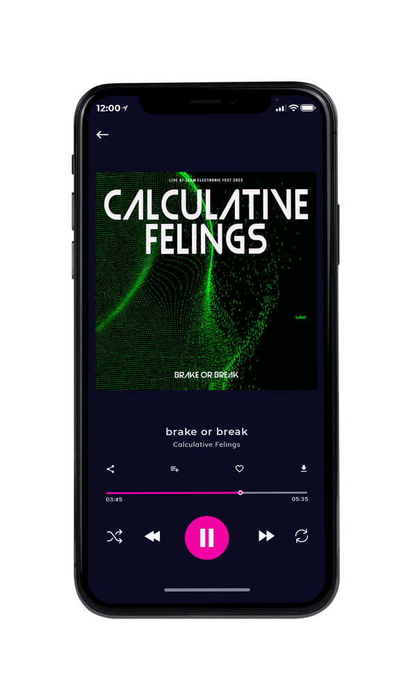 Tablet view of Premade EDM, House & Dub Album Cover - Gordons Green #3687 | AlbumArtZone*