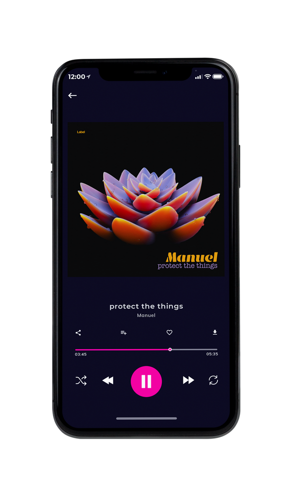 Tablet view of Premade Pop Album Cover - Coral Tree #3743 | AlbumArtZone*