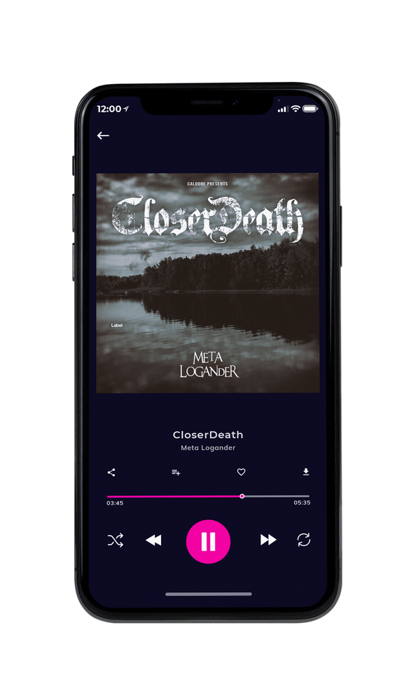 Tablet view of Premade Heavy Metal & Gothic Metal Album Cover - Merlin #3792 | AlbumArtZone*