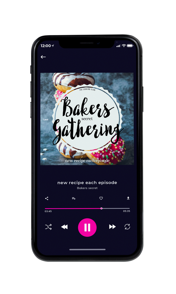 Tablet view of Premade Podcast Album Cover - Mako #3836 | AlbumArtZone*