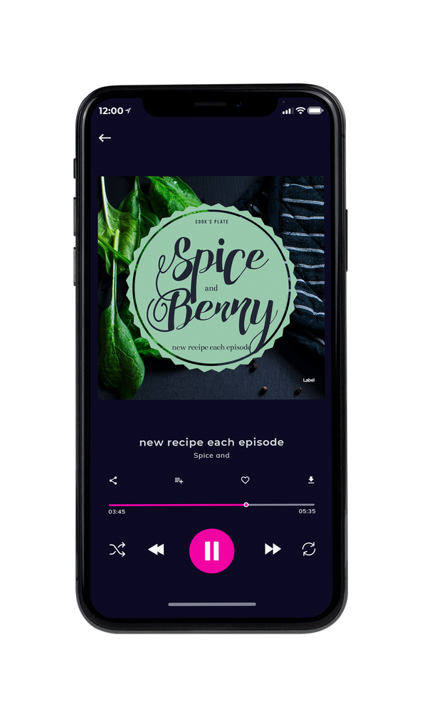 Tablet view of Premade Podcast Album Cover - Heavy Metal #3839 | AlbumArtZone*