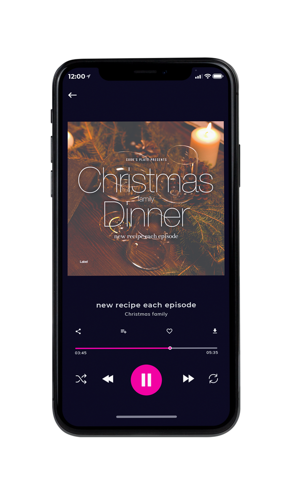 Tablet view of Premade Christmas Music Album Cover - Kabul #3845 | AlbumArtZone*