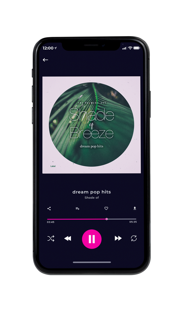 Tablet view of Premade EDM, House & Dub Album Cover - Soft Peach #3856 | AlbumArtZone*