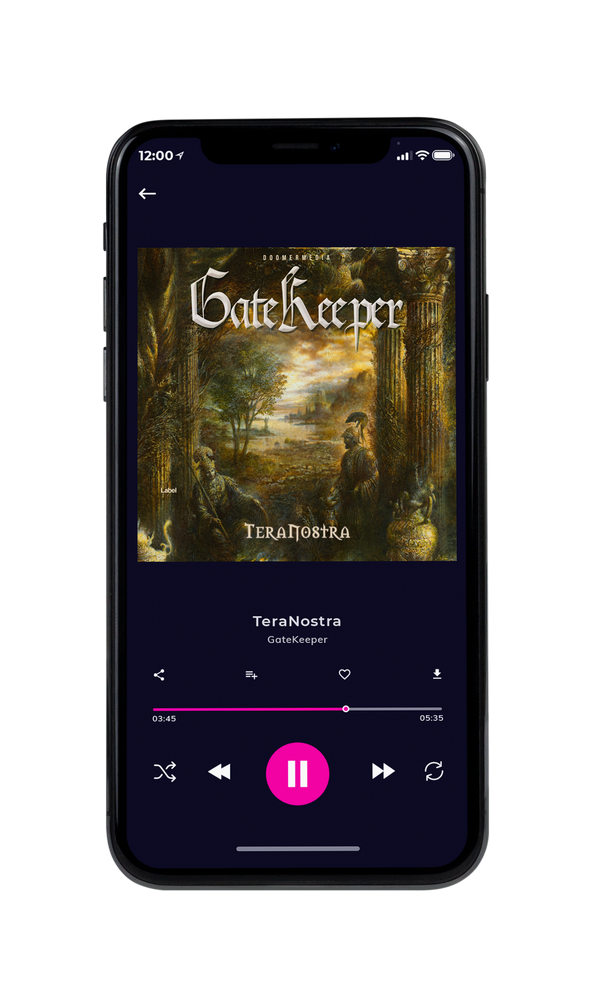 Tablet view of Premade Heavy Metal & Gothic Metal Album Cover - Black Marlin #3870 | AlbumArtZone*
